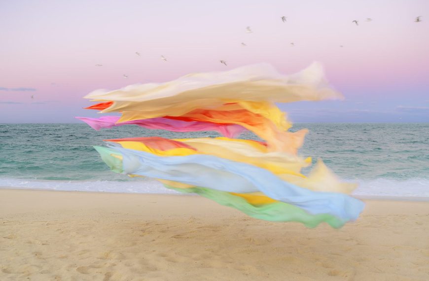 Breezy Swathes of Fabric Dance Amid Landscapes in Thomas Jackson’s Photos