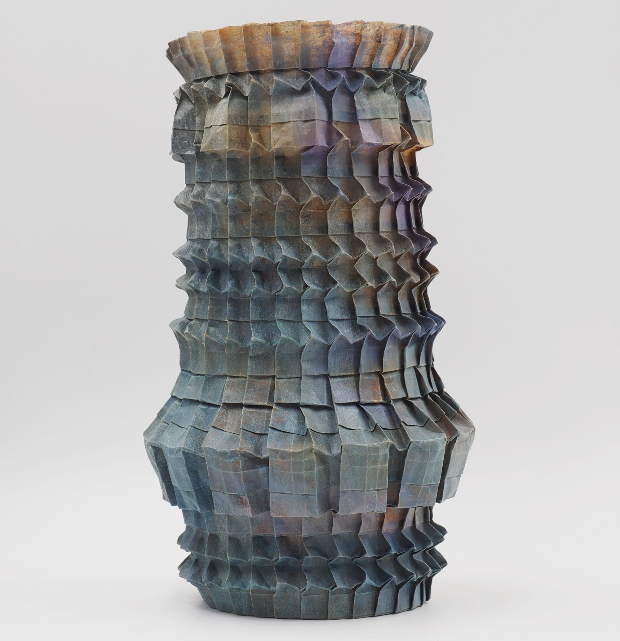 Goran Konjevod Transforms Paper into Elegantly Organic Origami Vessels