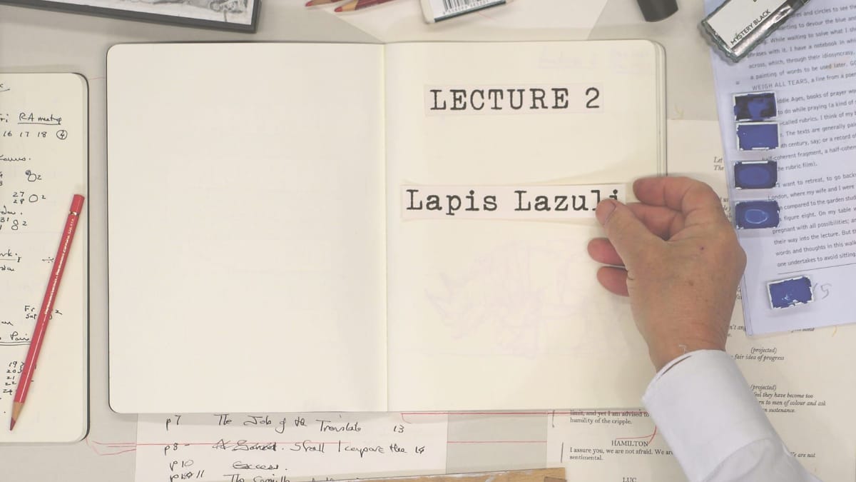 William Kentridge and Lapis Blue