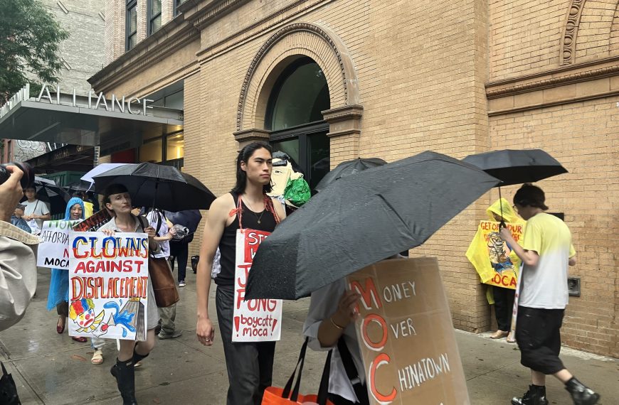 Protesters Decry Chinatown Museum’s Acceptance of “Jail Money” at Town Hall